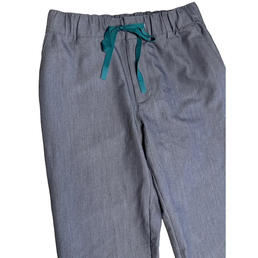 NWT FIGS Nazca Slim Pant GRAPHITE Small